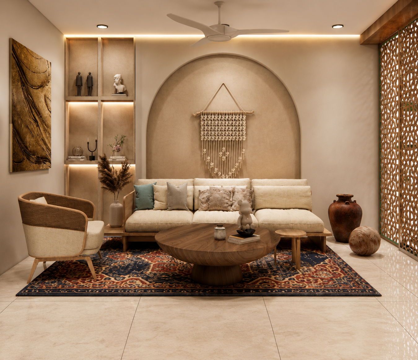 Mr. S.R. Naidu's 3BHK Residence